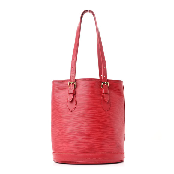 Louis Vuitton Epi Petit Bucket 23 Rouge #184266L61B - Picture 1 of 9